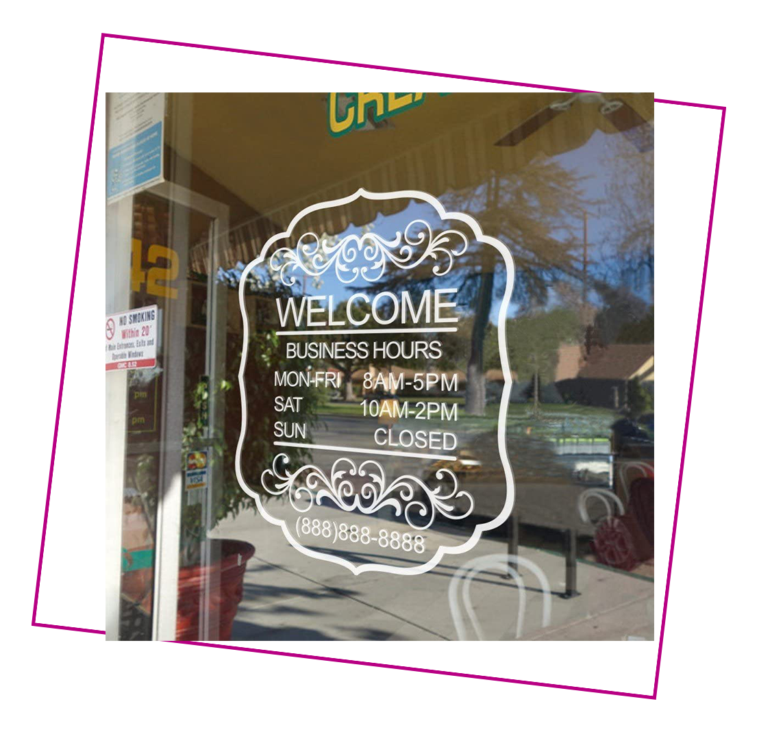 DOOR SIGNS Pasadena Signage Company Custom Business Sign Shop Maker