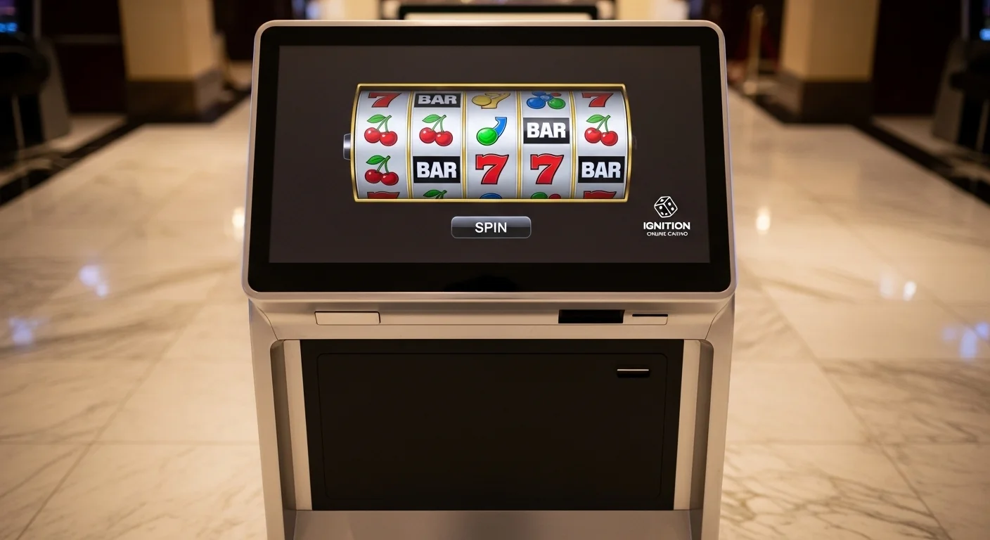 Ignition Casino poker table